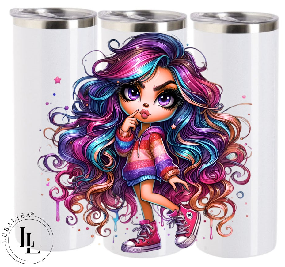 TUMBLER " Rainbow Girl " ArtNr.: DVA